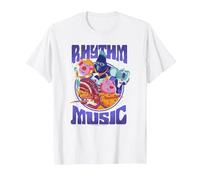 Sing 2 Rhythm And Music Group Poster Maglietta, Uomo, Bianco, 5XL