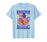 Sing 2 Rhythm And Music Group Poster Maglietta, Uomo, Celeste, 3XL