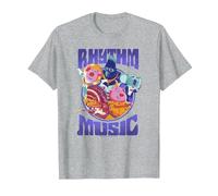 Sing 2 Rhythm And Music Group Poster Maglietta, Uomo, Grigio Melange, XXL