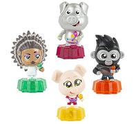 Sing 2: Stage Sparkles - Set di statuine con Ash, Rosita, Johnny e Gunter