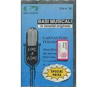 Sing a Song - Cantautori italiani Vol. 2 - Basi Musicali in tonalità originale