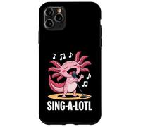 Sing-alotl Divertente Axolotl che canta i fan del karaoke Custodia per iPhone 11 Pro Max