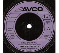 SING BABY SING 7" (VINYL 45) UK AVCO 1975