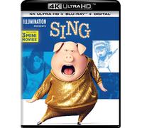 Sing (Blu-ray) Matthew McConaughey Reese Witherspoon Seth MacFarlane