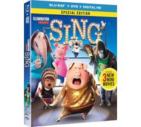 Sing (Blu-ray) Matthew McConaughey Reese Witherspoon Seth MacFarlane