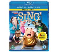 Sing (Blu-ray) Matthew McConaughey Scarlett Johansson Reese Witherspoon