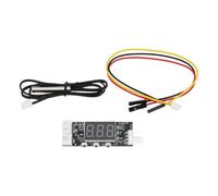 SING F LTD 4Pin PWM Fan Controller con LCD 12VDC 3A -9°C-99°C per computer