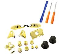 SING F LTD Elite - Pulsanti di Ricambio per Controller Xbox One Elite Chrome Gold