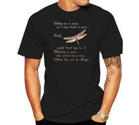 Sing Me A Song T Shirt Sing Song Sassenach Outlander Lass Black M