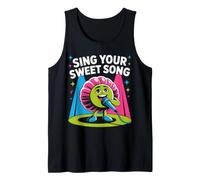 Sing Your Sweet Song - Simpatico Motivo Floreale Canto Canotta