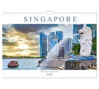 Singapore - Discover Central Area (Wall Calendar 2026 DIN A4 landscape), CALVENDO 12 Month Wall Calendar: Spectacular pictures from the Central Area of Singapore.