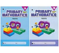 Singapore Primary Mathematics Grade 2 Tests Books Set (2 Books) - Book 2A, Book 2B (Standards Edition)
