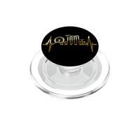 Singapore skyline Battito del cuore Asiatico Amo Singapura PopSockets PopGrip per MagSafe