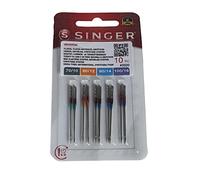 Singer 2020 823 R - Aghi per i tessuti di cotone, 10 pezzi