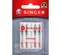 Singer 4877 Aghi universali per Macchina da Cucire, Taglia 9/70 4/Pkg, 70/10