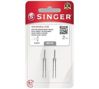 SINGER Aghi universali per macchina da cucire, misura 80/12, 2 pezzi