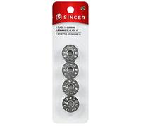Singer Bobbins 2136-Bobine in Metallo Classe 15, 4 Pezzi, Confezione da 1