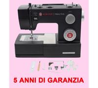 SINGER HD 4432 STERLING EDITION CON PIEDINO TAGLIACUCI - 32 PUNTI PESANTI JEANS