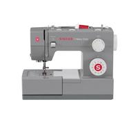 Singer Heavy Duty 4432 - Macchina da Cucire Professionale, 32 Punti Incorporati, Alta Velocità, Ideale per Tessuti Pesanti, Denim e Pelle, Struttura in Metallo, Piano di Lavoro in Acciaio Inox