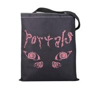 Singer Inspired Gift Singer Tote Bag American Singer Gift Singer Tour Merchandise Cantante Album Regalo Tour 2024 Amante della Musica Regalo, Por-tals Eyes Tote-py2, 14.56*12.59*0.19 inches.