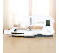 Singer Legacy SE300 - Macchina da ricamo e da cucire LCD con design integrato, cuciture + 2 anni di garanzia