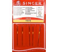 SINGER Ago Universale 2020 110/18, Metallo, Argento, 7 x 0,03 x 4 cm, 5 unità