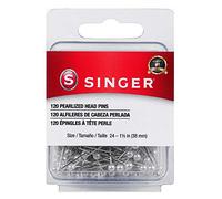 Singer Pearlized Straight Pins-Size 24 120/Pkg