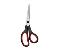 Singer S218 - 8 Forbici Multiuso, in Acciaio, Colore: Nero/Rosso, 8 x 2 x 20,32 cm