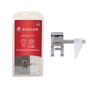 Singer Sew Easy Foot, Ruler for Low Shank Sewing Machines Piedino pressatore, Argento, Guida Regolabile, bellissime Cuciture a Punto-Cucito Facile