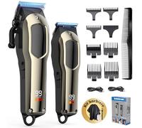 Singhere Tagliacapelli Uomo Professionale - Macchinetta Per Capelli Trimmer Capelli, Tagliacapelli Elettrico Professionale, Set Macchinetta Per Capelli e Rasoio Elettrico per Barba, Regalo Per Uomo