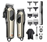 Singhere Tagliacapelli Uomo Professionale - Taglia capelli Professionale per Uomo con 7 Pettini Guida, Ricaricabile, Display LED - Kit Tagliacapelli per Uomo e Famiglia Familily