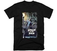Singin' in The Rain Movie Men Tshirts Hip Hop Harajuku Tshirt Black XXL