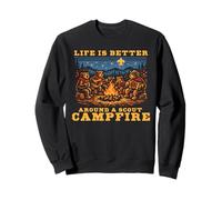 Singing Bears Life is Better Around a Scout Campfire Cute Felpa