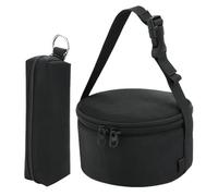 Singing Bowl Carrying Case, Heavy Duty Buddhist Singing Bowls Carrier Bag, Meditation Sound Bowl Storage Bag for Yoga Mindfulness Zen Meditation, Padded Meditation Bowl Bag