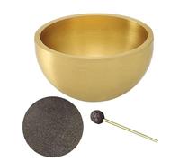 Singing Bowl, Handcrafted Sound Bowl Set With Mallet, Portable Meditation, 1.57x0.91 Inches Spiritual Desktop Decoration For Yoga, Mindfulness, And Stress Relief Practices
