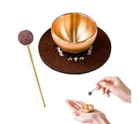 Singing Bowls For Healing | Meditation Bowl - Portable Relaxation Strumento Healing | Mini Singing Bowls For Relaxation Yoga Mindfulness Stress Relief Self-Regulation