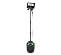 Singing Machine SMC2035 Sing Cast Max Sistema Karaoke - Bluetooth, HDMI, luci da discoteca a LED, controllo vocale automatico, altoparlanti integrati, microfono, registrazione vocale, uscita RCA,