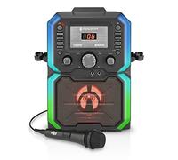 Singing Machine SMC273 SingCast Black EU - Sistema karaoke con microfono e Bluetooth, perfetto per feste ed eventi.