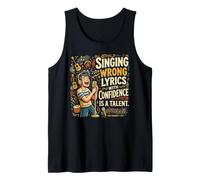 Singing Wrong Lyrics with Confidence Karaoke Party Singer Canotta