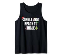 Single And Ready To Jingle Festive Holiday Season Design Canotta