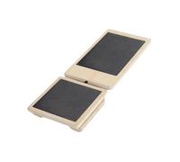 Single Balance Board in legno compatto Trainer Leg Strumento di equilibrio for distorsione plantare della caviglia per distorsione alla caviglia e fascite plantare