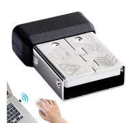 Single Channel Wireless Receiver - USB Receiver | Compact White Plug-and-Play Wireless Adapter For Keyboard, Stable Connection Laptop Or Desktop PC, Home, Office, Travel And Conference Rooms