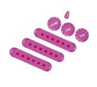 Single Coil Chitarra Elettrica Pickup Cover Con Volumi Tono Manopola Interruttori Punta Pickup Holder Caso Facile Da Usare Facile Da Installare Hardware