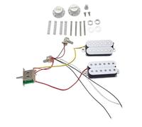 Single Coil HH Guitar Pickups Kit Con 1 Volumi 1 Tono 5 Vie Interruttori E Cablaggio Precablato Per Suono