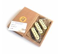 Single Coil Pickup Strat Stratocaster Fuzzy Duck™ Silver Series - Bianco Vintage