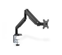 Single Gas Spring Monitor Clamp Mount 15-32", 9 kg (max.), black
