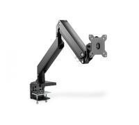 Single Gas Spring Monitor Desk Mount 35", 15 kg max. black