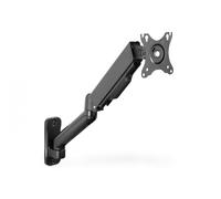 Single Gas Spring Monitor Wall Mount 32", 9 kg max., black