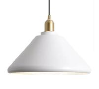 Single Head F Pendant Lamp, Nordic Minimalist Style Metal Hanging Light, E27 Light Source Personality Restaurant Bedroom Hotel Decoration Light Fixtures