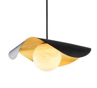 Single Head Personality Hanging Lamp, Modern Industrial Style Metal Glass Pendant Light, G9 Base F Coffee Shop Restaurant Balcony Decoration Light Fixtures